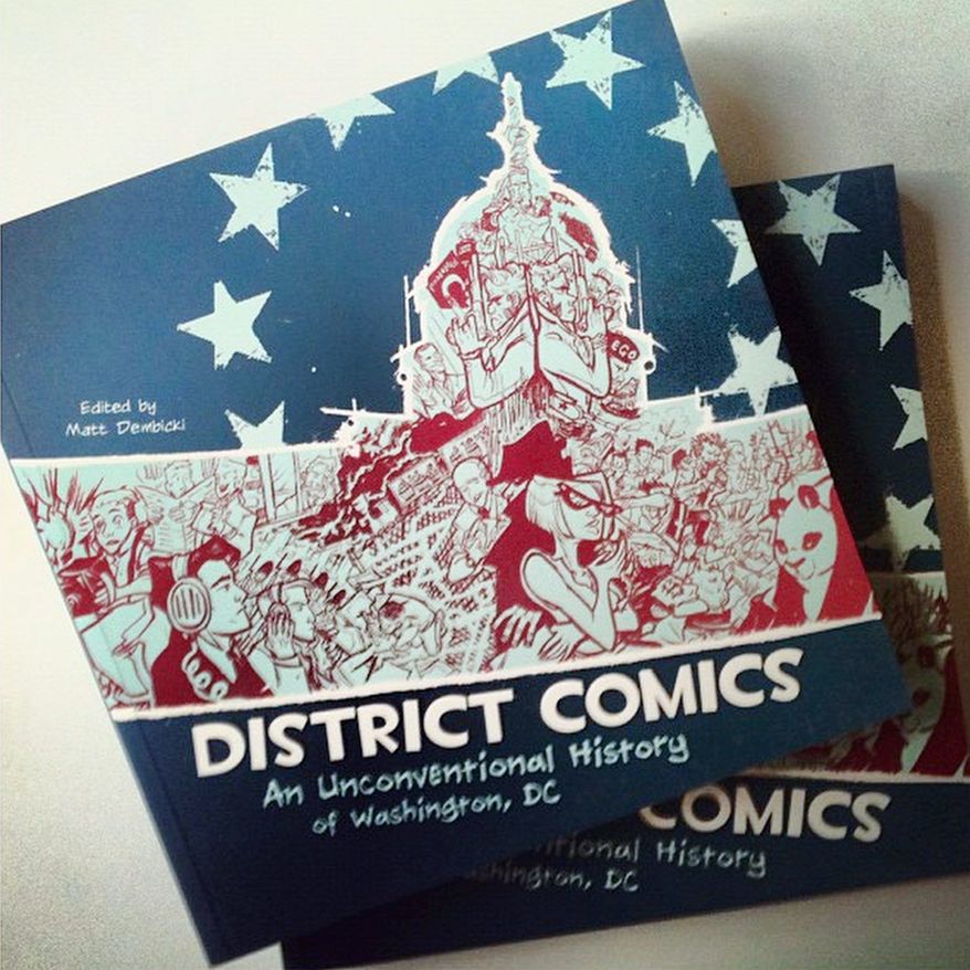 Book signing: District Comics: An Unconventional History of Washington, D.C.
D.C. doesn't want for its own historical documentation. Not only does it have more daily chroniclers than any other city in the country (save, perhaps, for New York), but it's also been fictionalized (George Pelecanos), turned into a video game (Fallout 3), and rendered comprehensible by more documentaries than we can count. But that's not the end of it. District Comics: An Unconventional History of Washington, DC, released earlier this year, tells Washington's story yet again, this time in graphic novel form. The ink work of several of the city's luminaries is on display in this anthology, from Harvey Award-nominee Scott O. Brown, to Feynman creator Jim Ottaviani. The breadth of talent also means a breadth of historical stories: From D.C.'s origins as a swampy settlement, to its short-lived role as the punkest place on the planet. August 19 at the One More Page Books, 2200 N Westmoreland St., Arlington, VA. Phone: (703) 300-9746. Web: http://www.onemorepagebooks.com/
