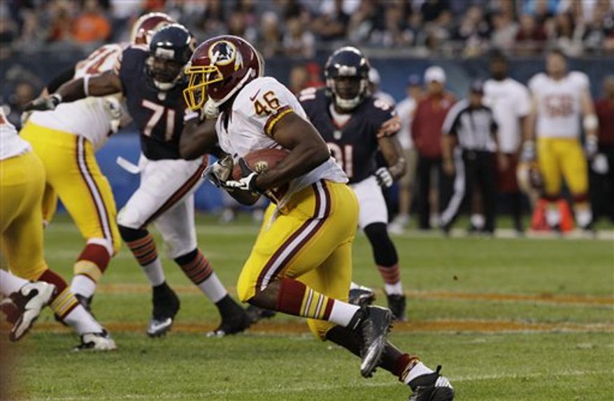 Redskins running back Alfred Morris/Associated Press