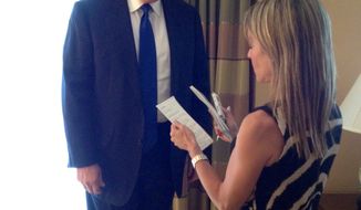 Donald Trump with Emily Miller in Sarasota, Fl. 