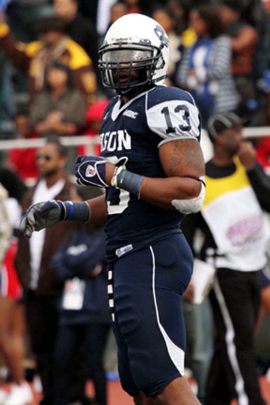 Linebacker Keith Pough had a team-high 120 tackles last season for Howard. (Howard Athletics)