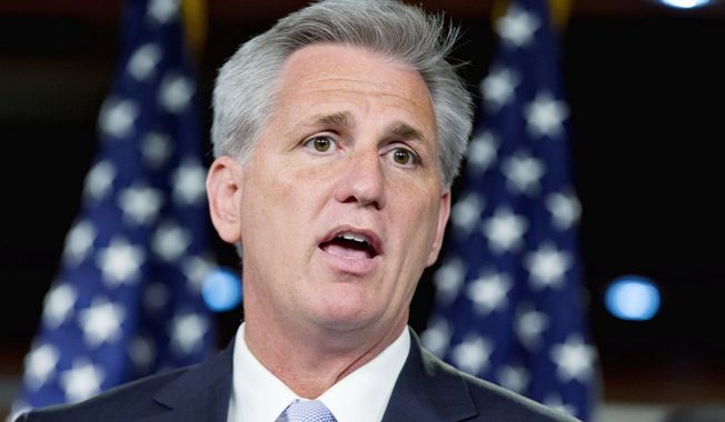 Rep. Kevin McCarthy, California Republican, is the House majority whip. (Associated Press)