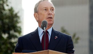 New York Mayor Michael Bloomberg (AP Photo/Allan Tannenbaum, Pool)