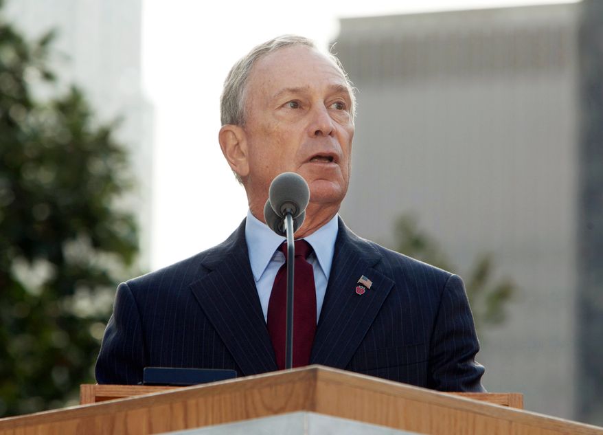 New York Mayor Michael Bloomberg (AP Photo/Allan Tannenbaum, Pool)