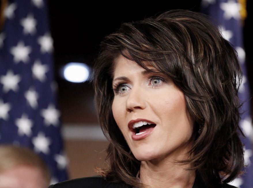 “Washington, D.C., makes up too many excuses. I’m not taking it anymore. I hope you aren’t taking it anymore. Let’s get to work, and let’s get a farm bill now.” - Rep. Kristi Noem, South Dakota Republican and member of the House Agriculture Committee. (Associated Press)