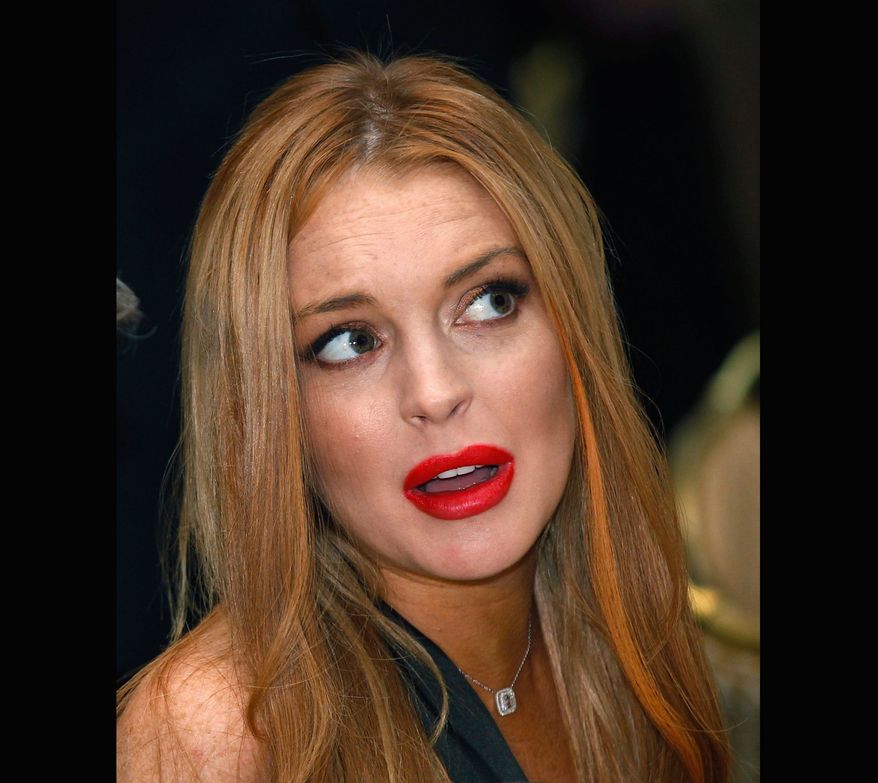 Lindsay Lohan (AP photo)