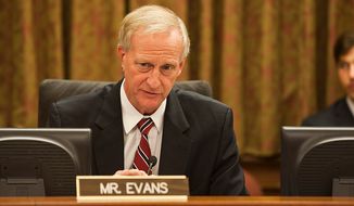 D.C. City Council council member, Jack Evans speaks during the first whole city council meeting after the summer recess. Wednesday, Sept. 19, 2012, in Washington, DC. (Craig Bisacre/The Washington Times)