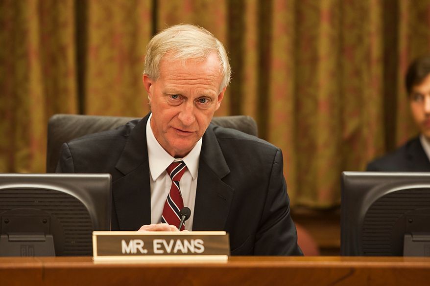 D.C. City Council council member, Jack Evans speaks during the first whole city council meeting after the summer recess. Wednesday, Sept. 19, 2012, in Washington, DC. (Craig Bisacre/The Washington Times)