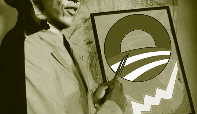 Illustration Count Obama by John Camejo for The Washington Times