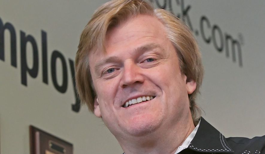 OverStock.com CEO Patrick Byrne argues that it would be expensive  and unfair for online retailers to collect taxes for all the places where they sell. (Associated Press)