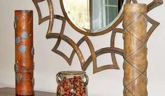 Photograph provided by Jessica Bonness

Jessica Bonness, an interior designer with JBG Interiors in the District, suggested using a clear glass vessel — filled with acorns, candy corn, ornaments or even a string of lights — to add seasonal flair.
