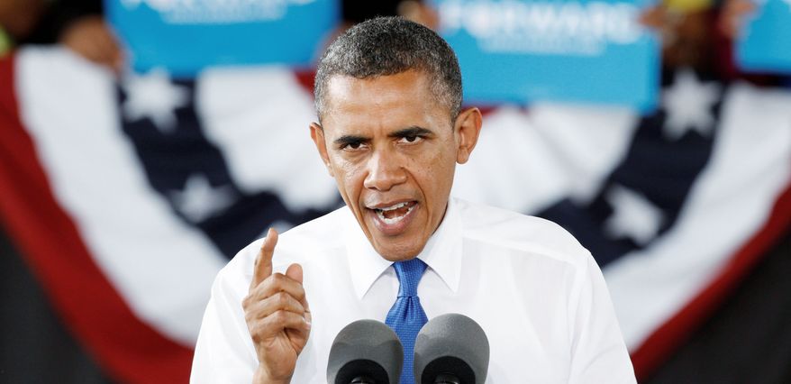 President Obama has an uphill battle convincing military voters that they should re-elect him as commander in chief. (Associated Press)