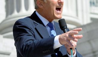 Rep. W. Todd Akin brought home federal dollars for projects in his district but is now an ally of an anti-earmark group, opening himself up to criticism that he has switched to get a campaign donation from the group for his Senate race. (The Jefferson City News-Tribune via Associated Press)