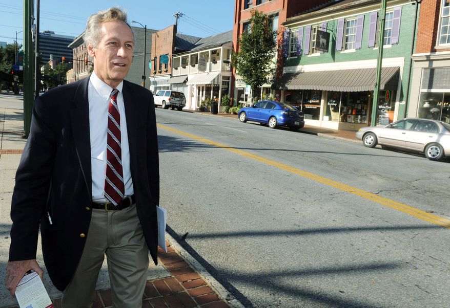 Third-party candidate Virgil Goode has little presence in the presidential race but potentially could have a major impact on the election. Mr. Goode, on the ballot in about 25 states, is representing the Constitution Party. (Associated Press)