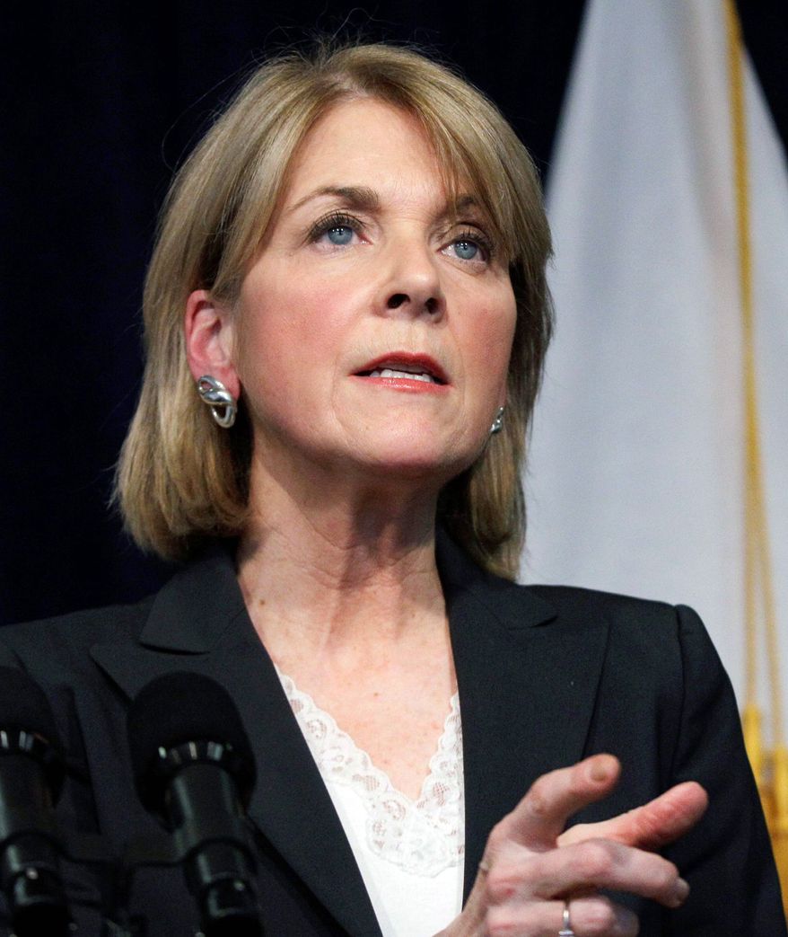 Massachusetts Attorney General Martha Coakley is concerned that the town of Middleborough is violating First Amendment rights by enforcing a 1968 bylaw that prohibits profanity. (Associated Press)
