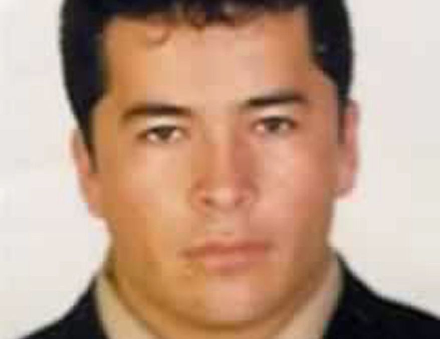 ** FILE ** Alleged Zeta drug cartel leader and founder Heriberto Lazcano is pictured in an undated photo downloaded from the most-wanted-criminals webpage of the Mexican attorney general's website. (AP Photo/Mexican Attorney General's Office)