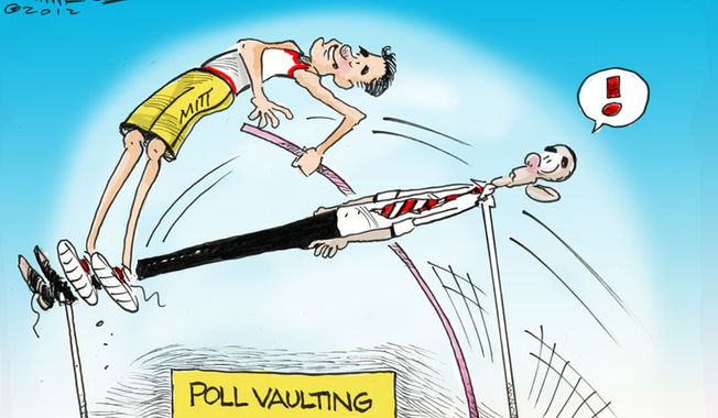 Poll Vaulting (Illustration by Dana Summers for the Orlando Sentinel)