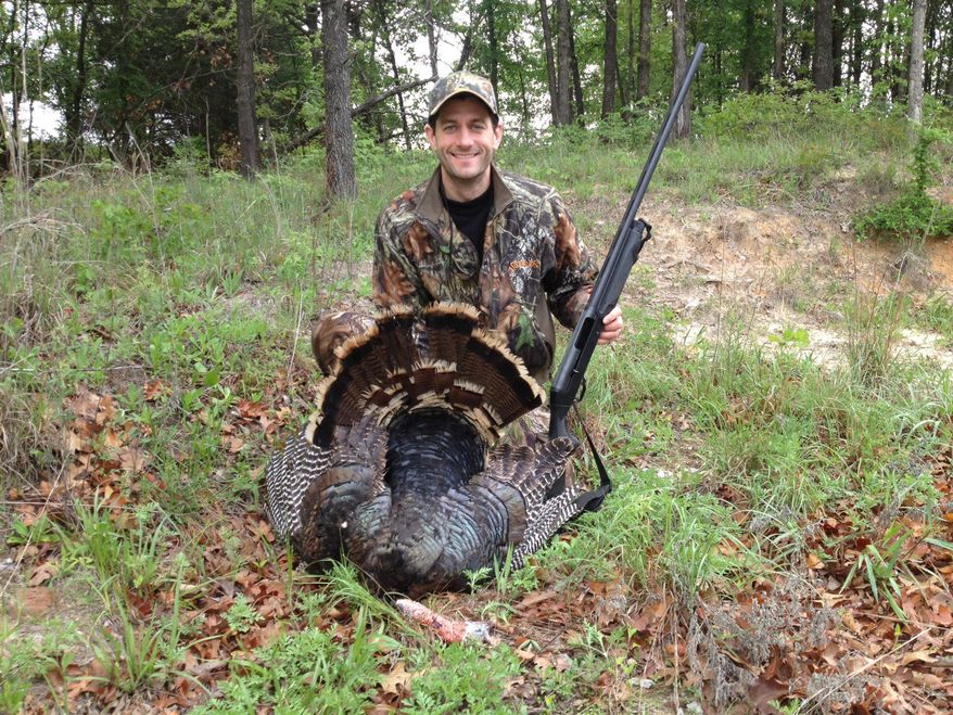 Paul Ryan turkey hunting