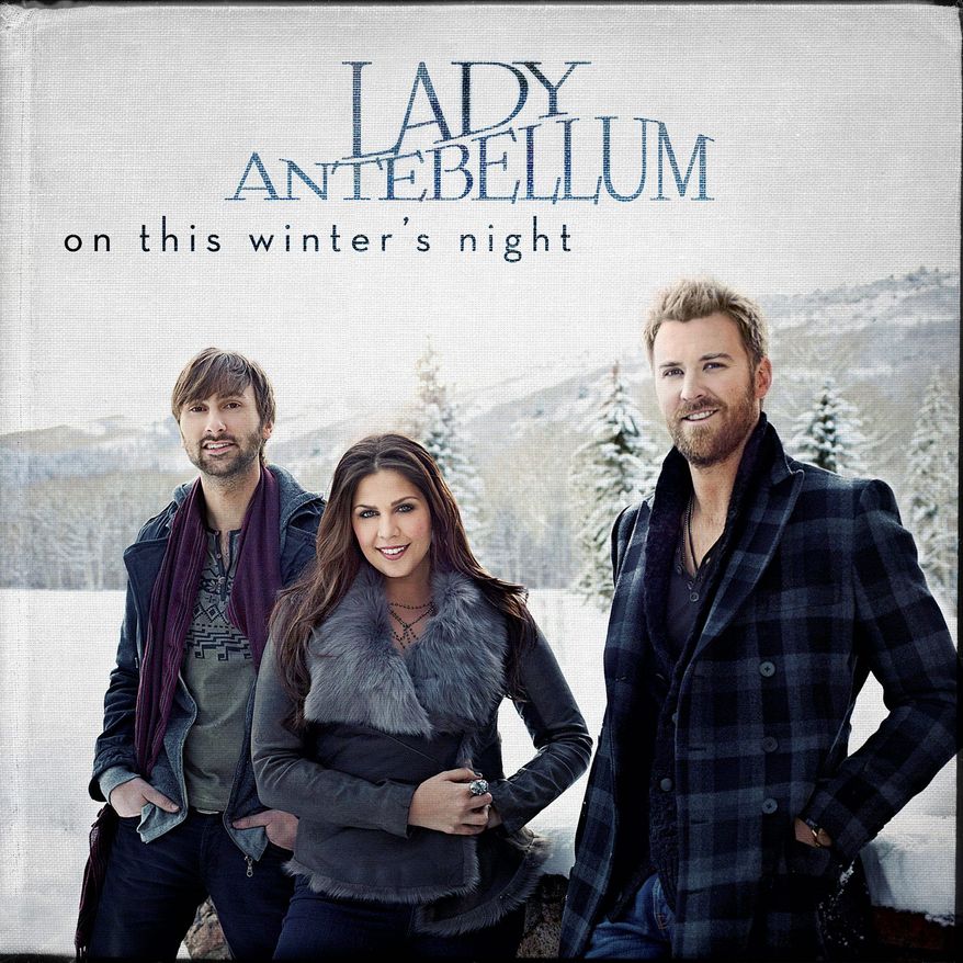 Cover art for Lady Antebellum's "On This Winter's Night"