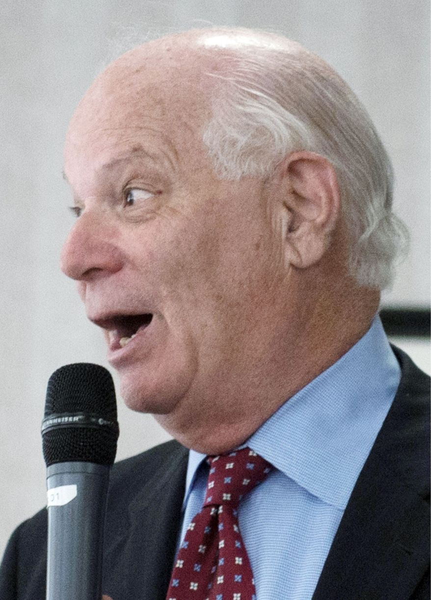 Sen. Benjamin L. Cardin, Maryland Democrat, has a big lead over his challengers, polls show. (Rod Lamkey Jr./The Washington Times)