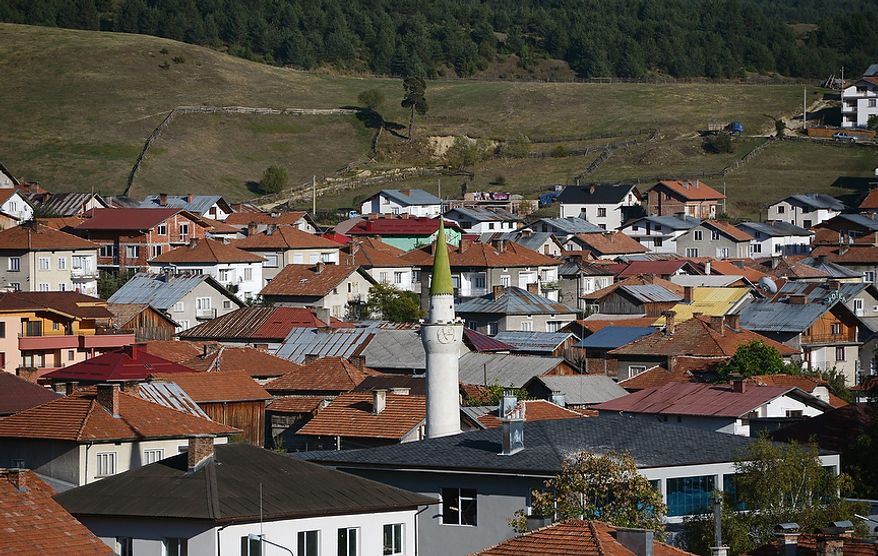 The imam of this mosque in the rural mountain town of Rudozem complains that secret police have been spying on the local Muslim community. (Tzvetelina Belutova/Special to The Washington Times)