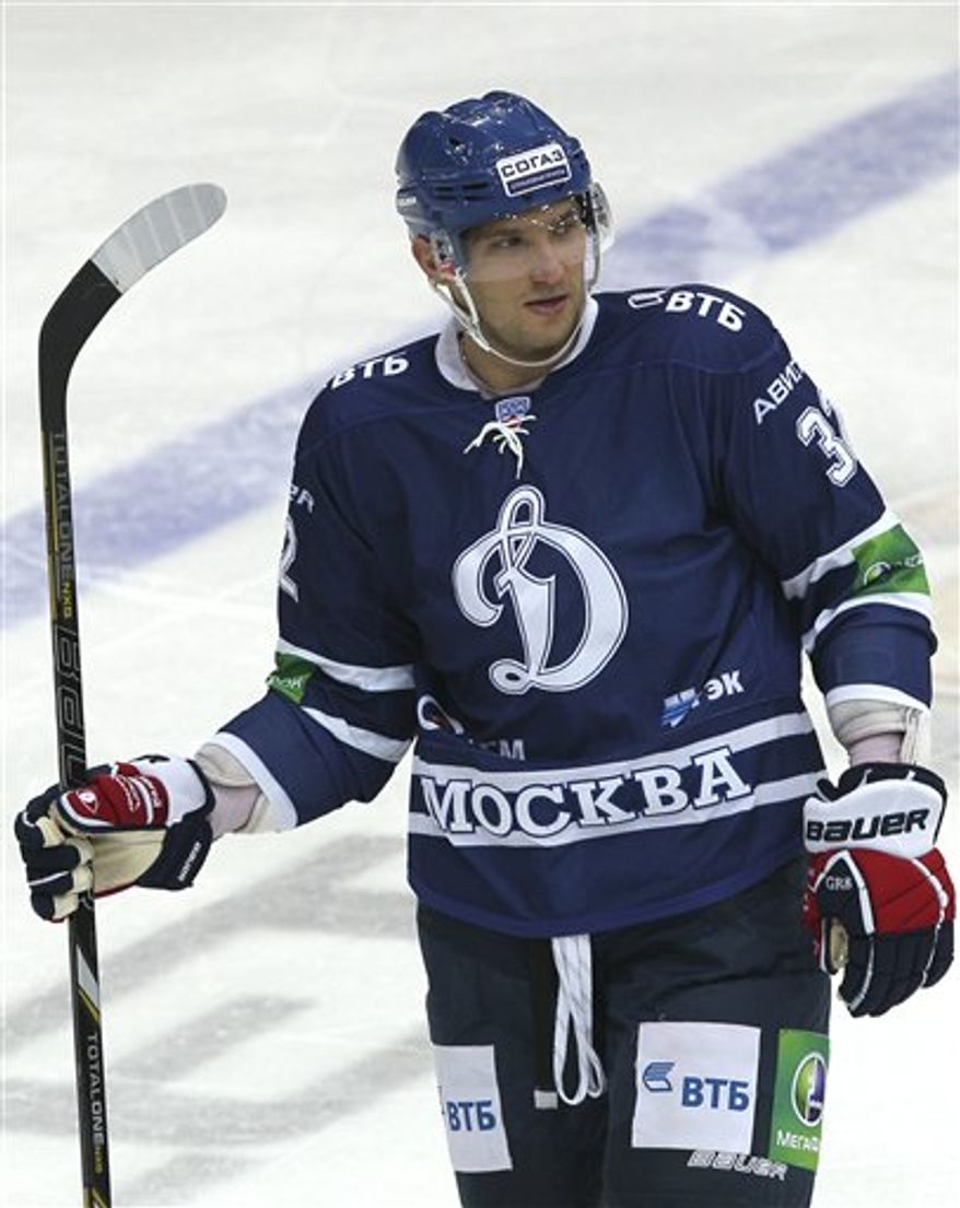 Alex Ovechkin (AP Photo/Alexander Safonov)