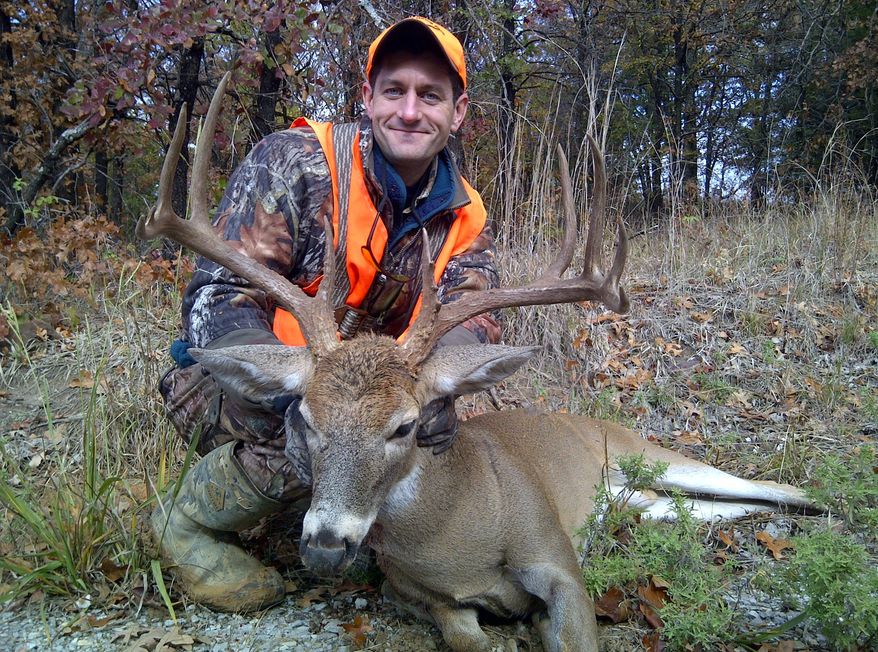 Paul Ryan hunting deer. Photo by Mark Olcott. 