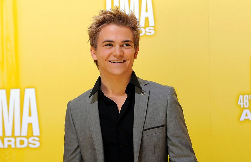 Hunter Hayes arrives at the 46th Annual Country Music Awards at the Bridgestone Arena on Thursday, Nov. 1, 2012, in Nashville, Tenn. (Photo by Chris Pizzello/Invision/AP)