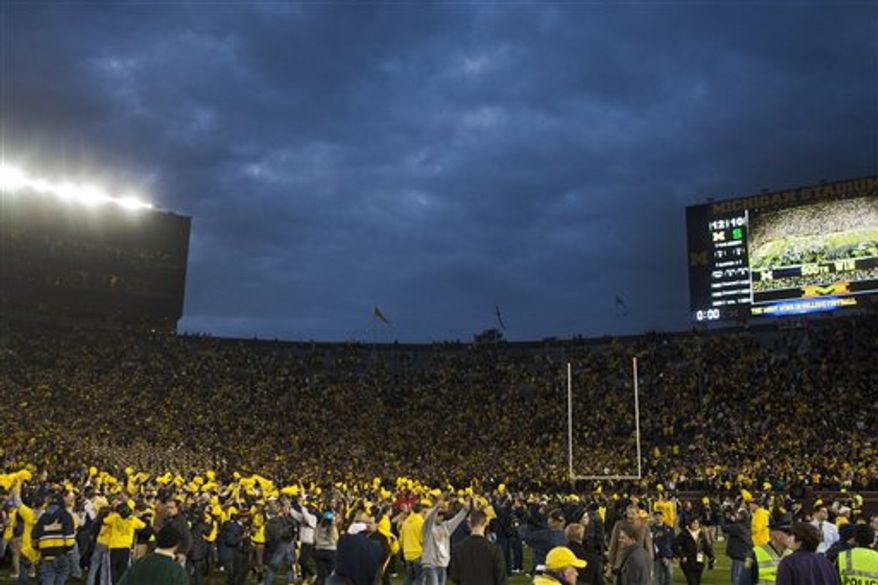 Michigan Stadium (Associated Press)