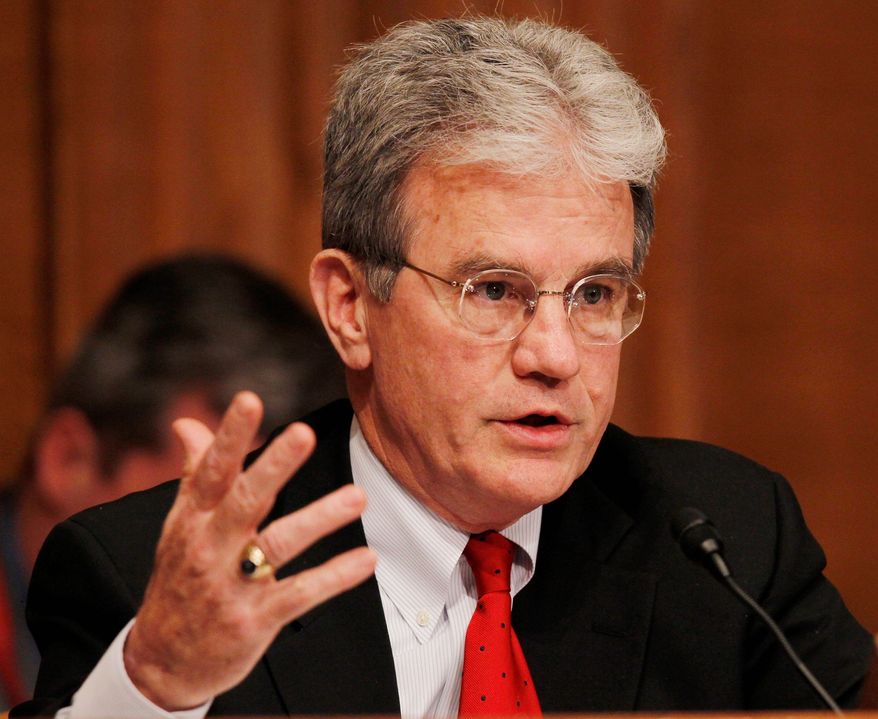 ** FILE ** Sen. Tom Coburn, Oklahoma Republican. (Associated Press)