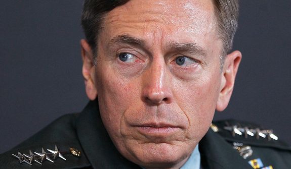 **FILE** Gen. David Petraeus is seen in Washington on March 18, 2011. (Associated Press)