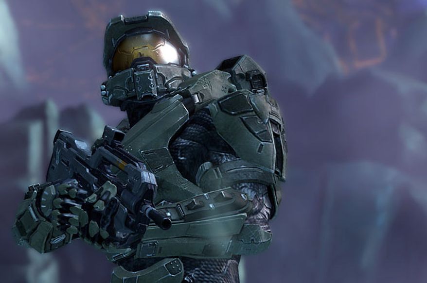 The Master Chief returns in the video game Halo 4.