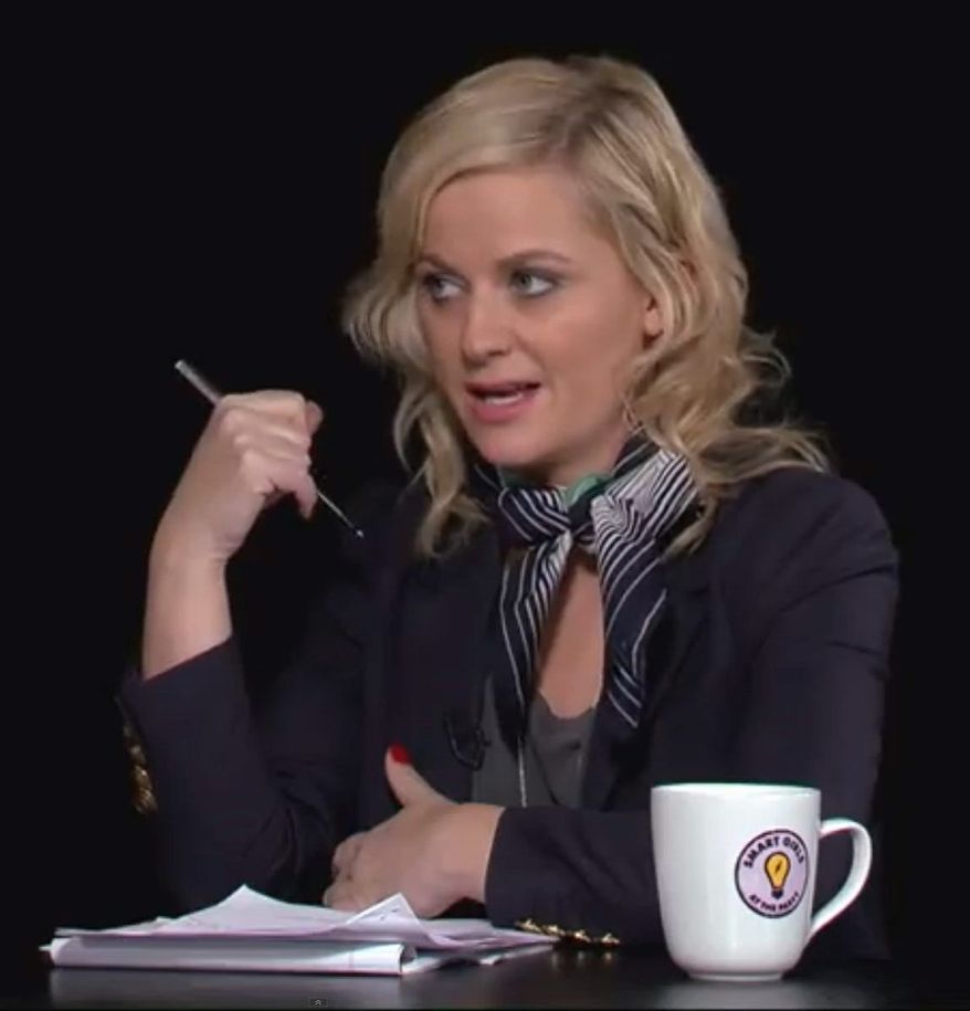 A frame grab of Amy Poehler in "Smart Girls". (Youtube)
