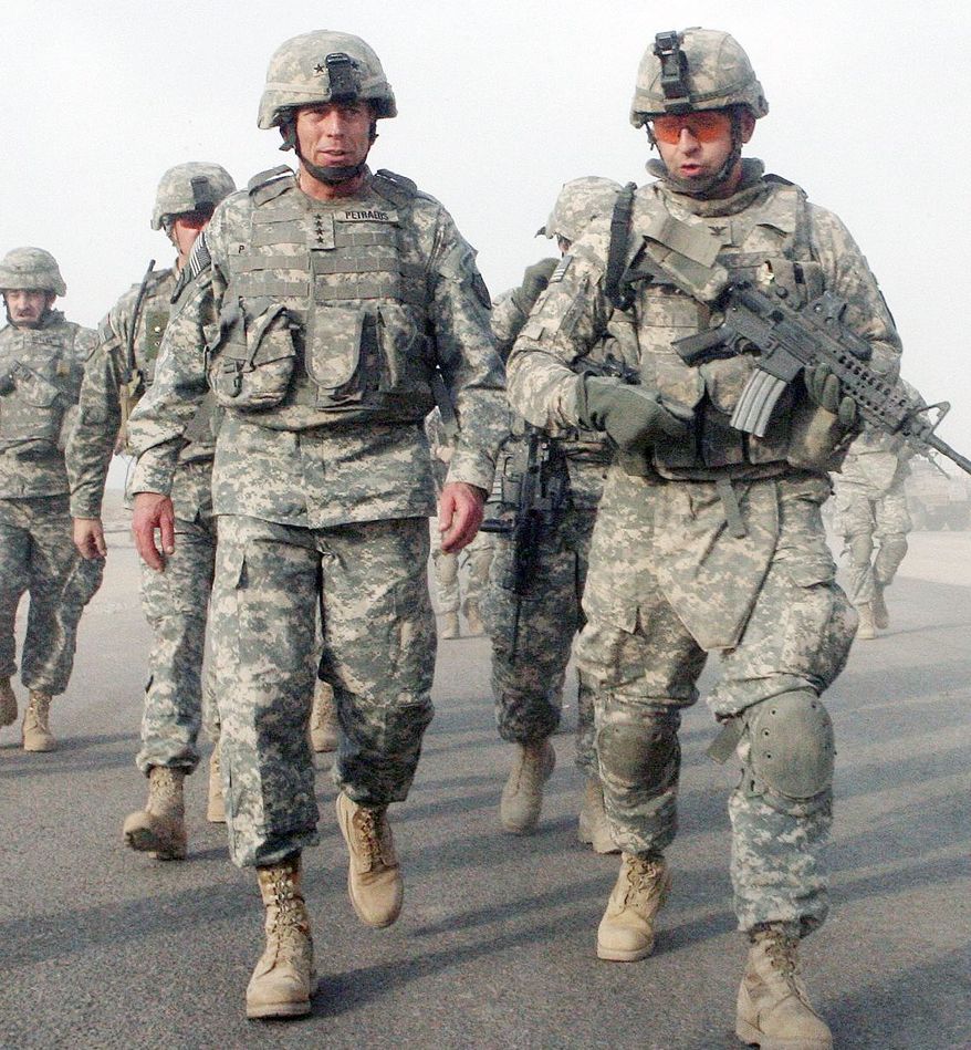 2007: The U.S. commander, visiting an Iraqi village, hears that the security situation has improved dramatically. (Associated Press)