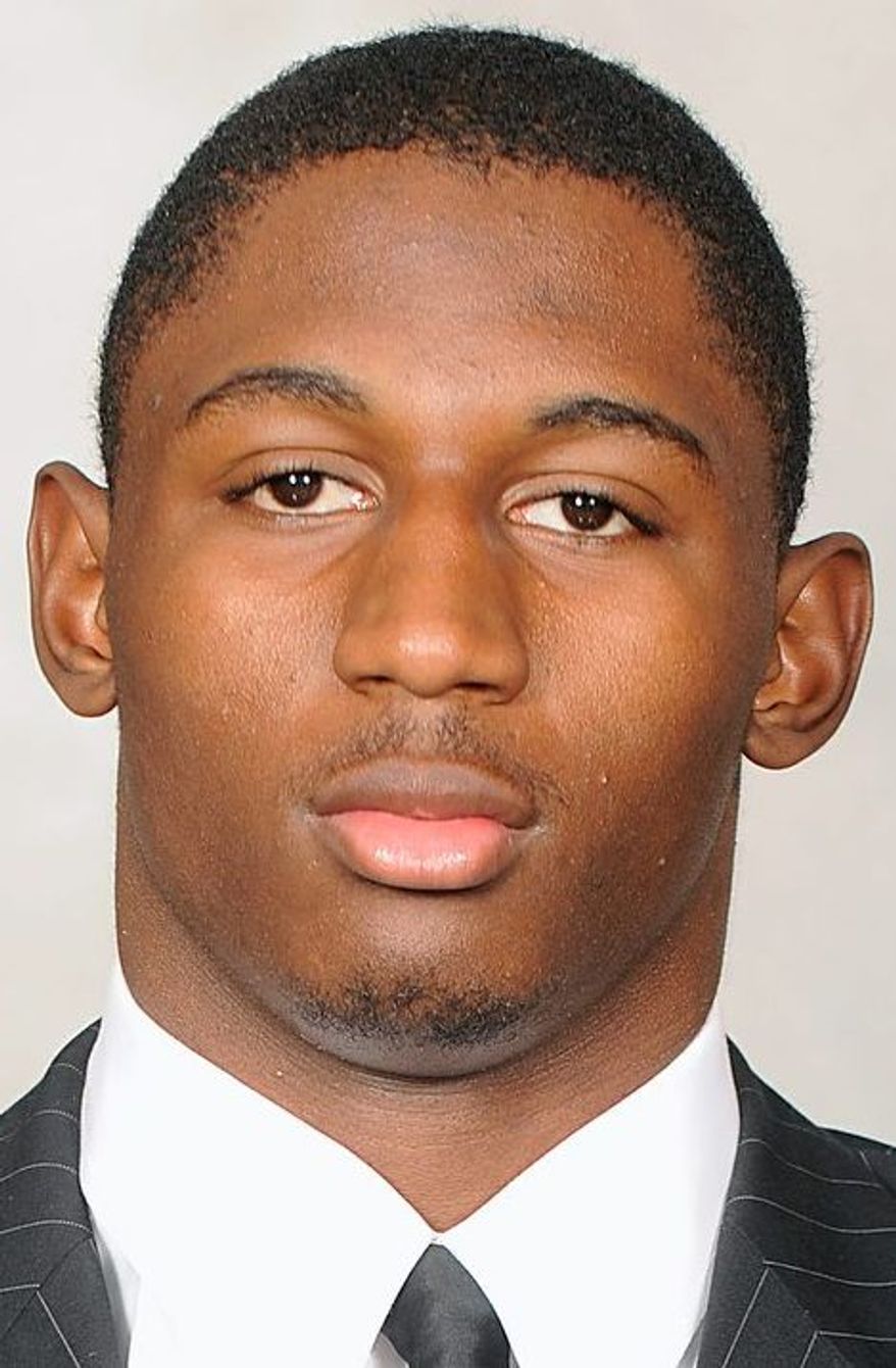 Linebacker Kenneth Tate has 30 tackles and one sack for Maryland. (Maryland Athletics)