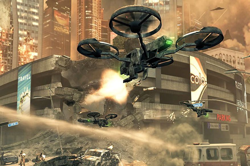 Control some amazing drones in the miltary shooter Call of Duty: Black Ops 2.