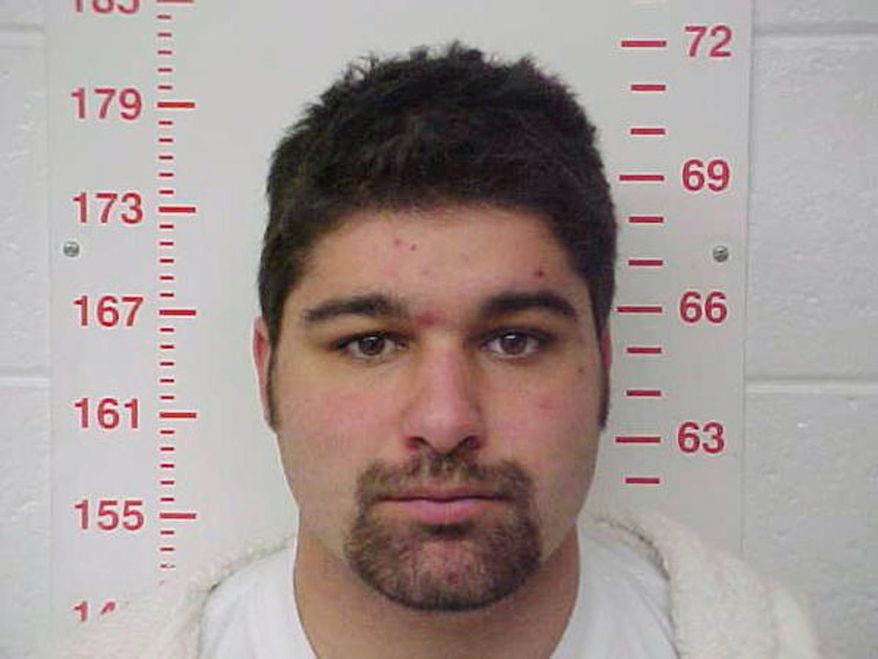 ** FILE ** This undated photo provided by the Polk County, Mo., Sheriff's Department shows Blaec Lammers, 20, who is accused of plotting to open fire inside a movie theater during a screening of the new "Twilight" film. Lammers, of Bolivar, Mo., was charged Friday, Nov. 16, 2012 with three felony counts, including making a terrorist threat. (AP Photo/Polk County Sheriff's Department)