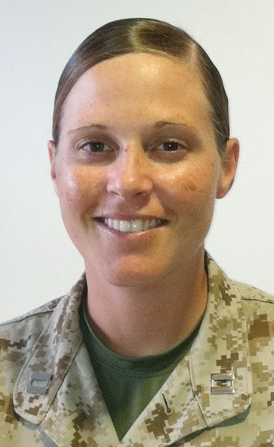 Marine Capt. Katie Petronio. (U.S. Marine Corps)