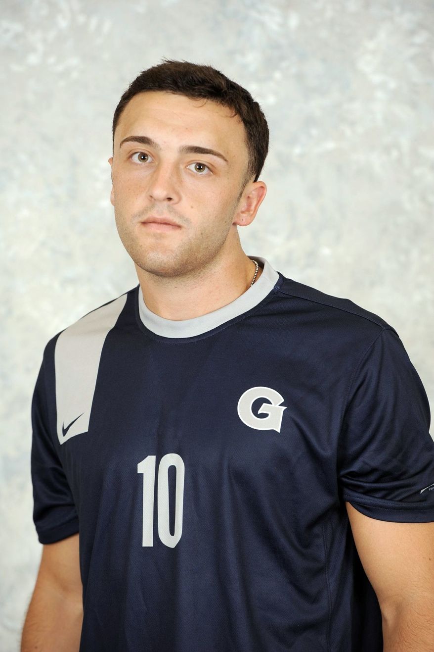 Georgetown freshman soccer player Brandon Allen. (Georgetown Athletics)
