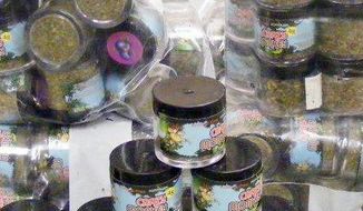 The D.C. Council is calling for a ban on the sale of synthetic cannabinoids — sold as incense under names including Spice, K2 and Yucatan Fire — because of their easy availability and danger. (Associated Press)