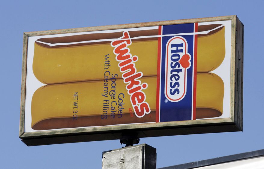 A Hostess Twinkies sign identifies the Hostess plant in Ogden, Utah. (Associated Press)
