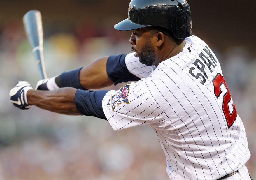 The Nationals have desired a leadoff-hitting center fielder for quite some time. They found their man in Denard Span after Thursday's trade. (AP Photo/Genevieve Ross)