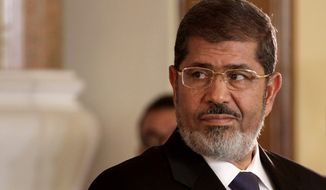 Egyptian President Mohammed Morsi (AP Photo/Maya Alleruzzo)