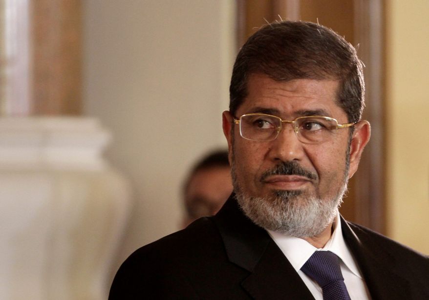 Egyptian President Mohammed Morsi (AP Photo/Maya Alleruzzo)