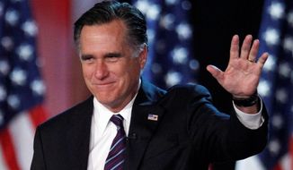 **FILE** Former Massachusetts Gov. Mitt Romney (Associated Press)