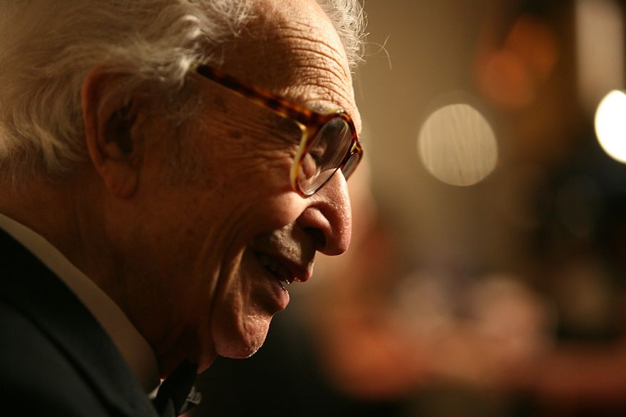 Dave Brubeck arrives at the Kennedy Center for the Kennedy Center Honors in Washington, DC, on December 6, 2009. (Katie Falkenberg / The Washington Times)