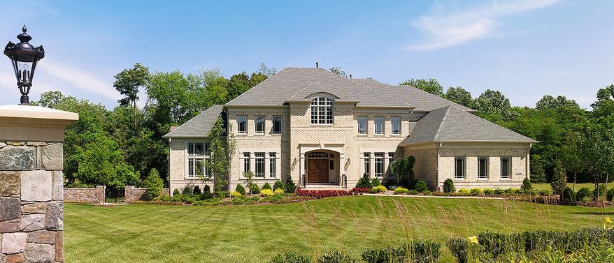 The Winthrop model, offered by the Gulick Group at Autumn Wood in Great Falls, has 5,337 square feet and is base-priced from $1,875,000.