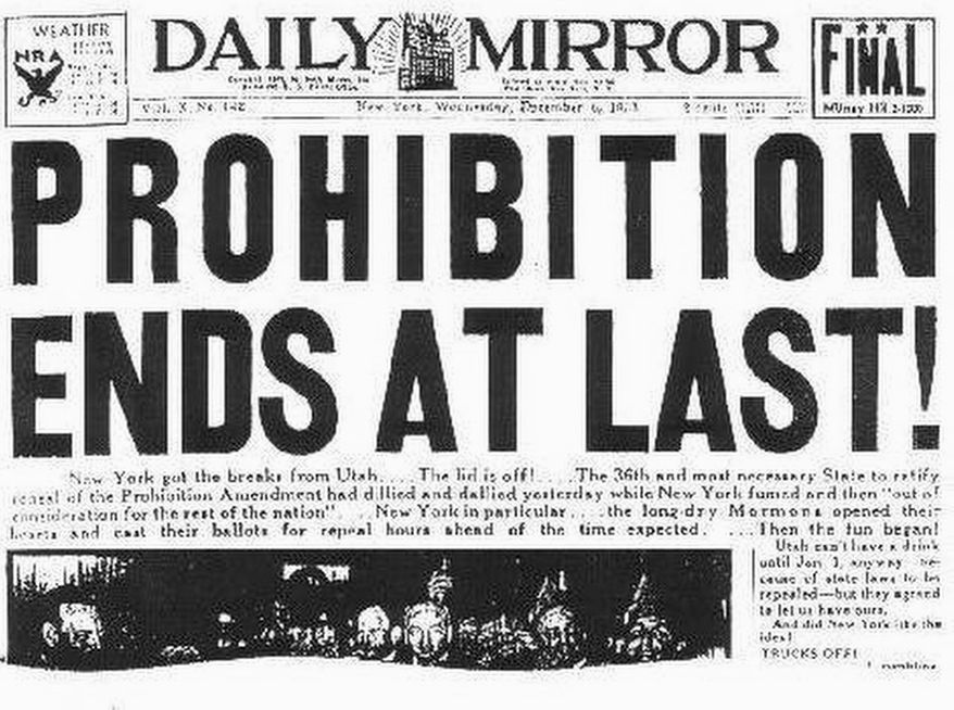 If you missed celebrating "Repeal Day," the DC Craft Bartenders Guild will be mixing superior classic cocktails at their annual Repeal Day Ball on Saturday evening at the Hill Center at the Old Naval Hospital.