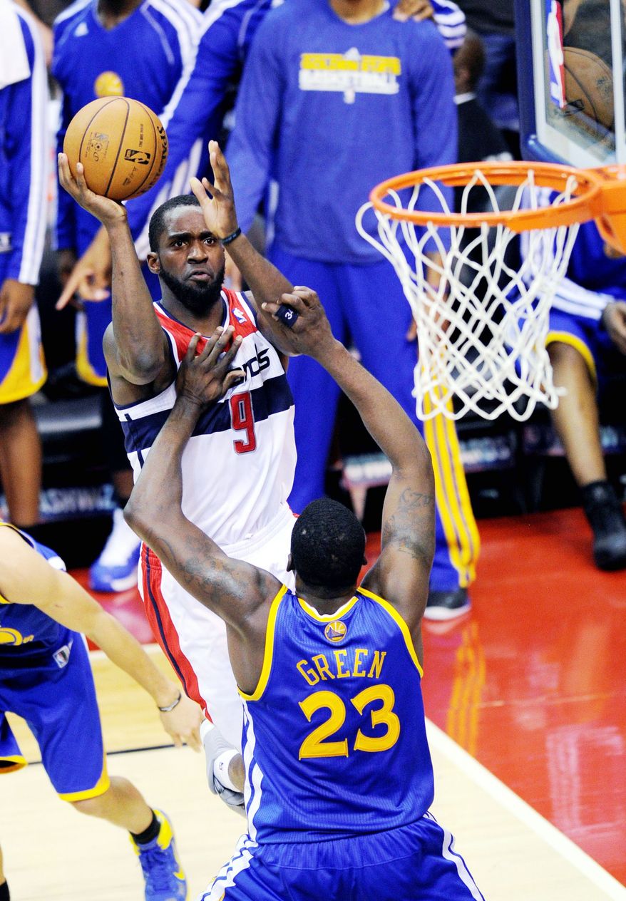 Forward Martell Webster has appeared in 16 games for the Wizards, starting two. He scored nine points in Saturday's loss to Golden State. (Associated Press)