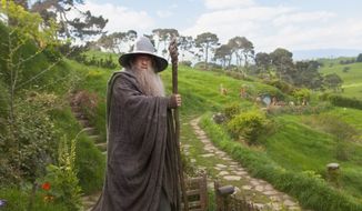 After being nominated for an Oscar for portraying Gandalf in “The Lord of the Rings,” Ian McKellen again plays the wizard in the prequel trilogy, “The Hobbit.” (Warner Bros. aia Associated Press) ** FILE **