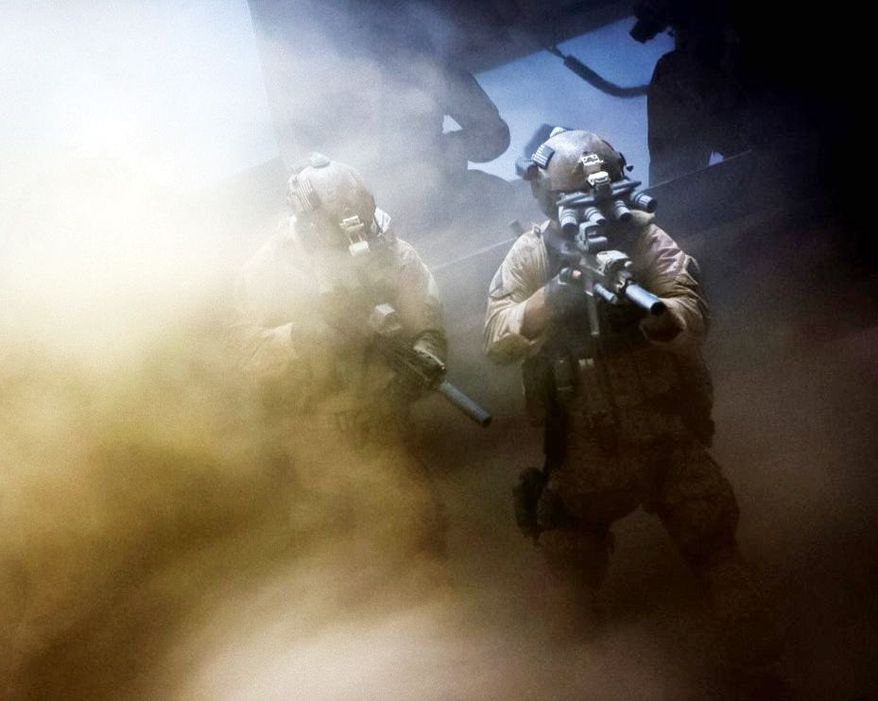 Scene from "Zero Dark Thirty." (Associated Press)
